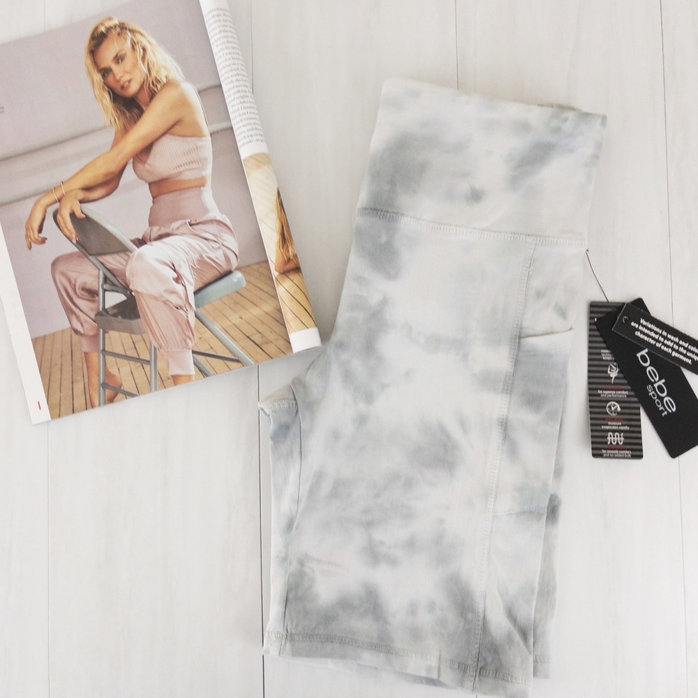 Bebe Sport • Tie Dye Bike Shorts - Picture 10 of 11